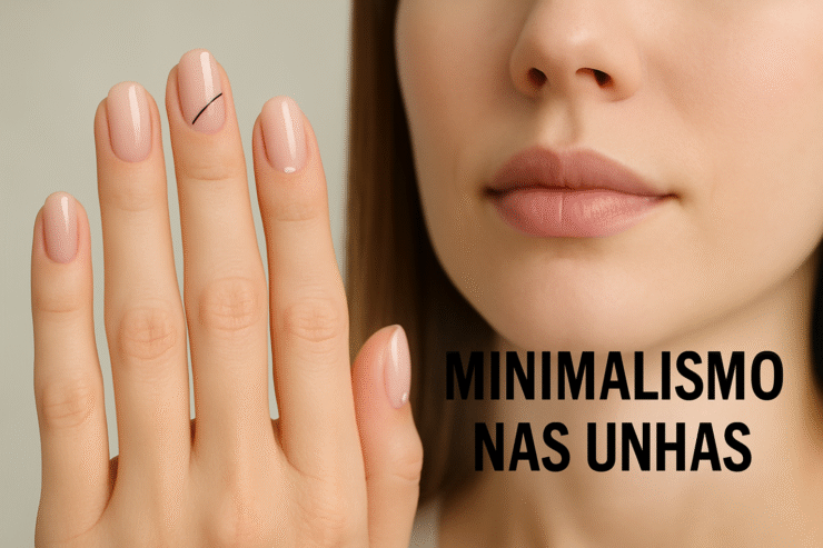 Minimalismo nas unhas