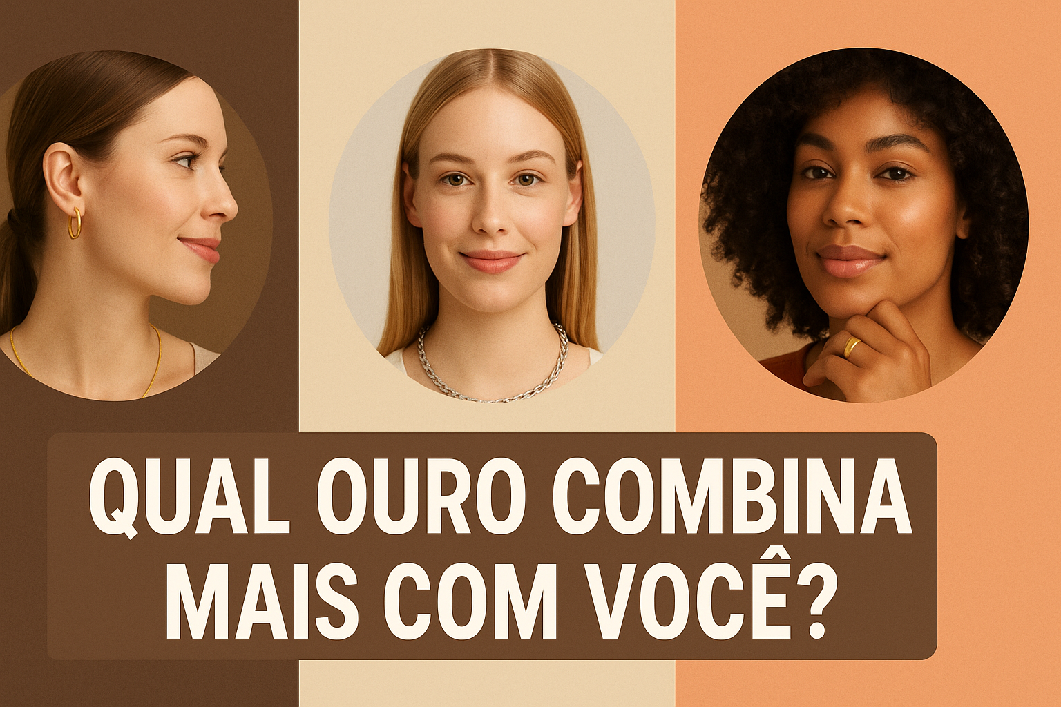 Qual ouro combina mais com você