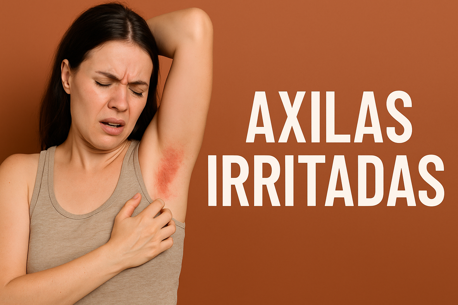 Axilas irritadas