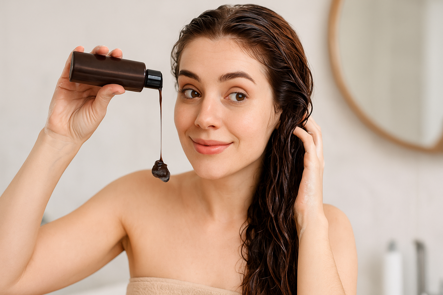Shampoo que Tinge Sem Química