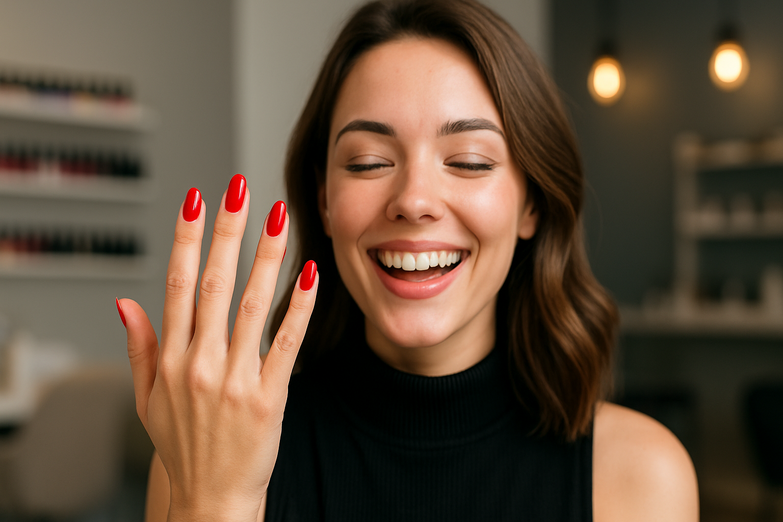 A cor de esmalte que está salvando