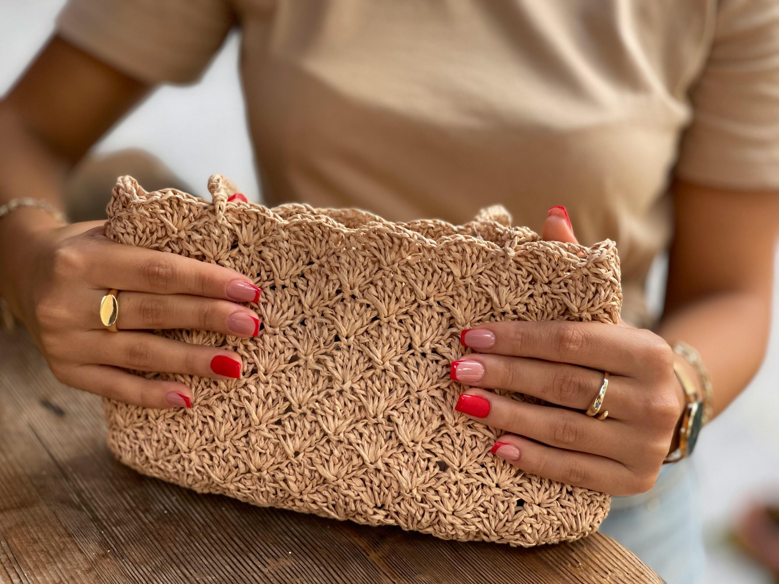 Bolsas de crochê